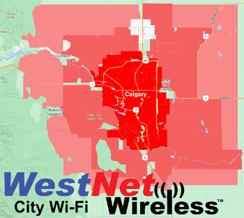 Calgary Wireless Coverage Map